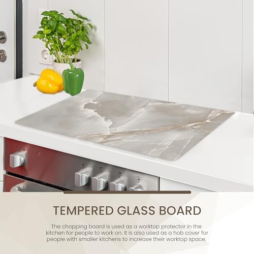 Pagnanno glass board Design 3 - heat resistant tempered glass