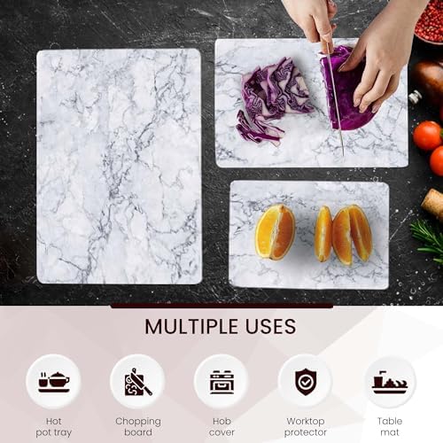 Pagnanno glass board Design 1 in the kitchen