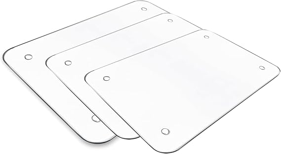 Kitchen Tempered Glass Cutting Board – 40 × 30 cm
