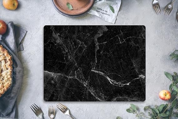 Kitchen Tempered Glass Cutting Board – 40 × 30 cm