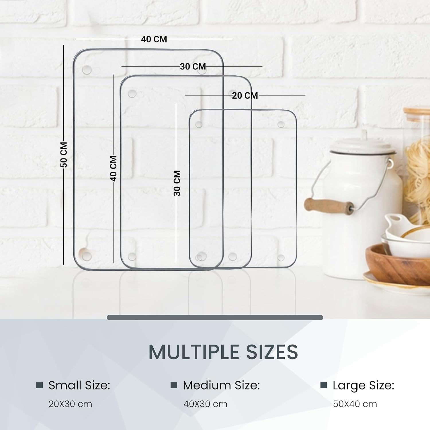 Pagnanno glass board Design 17 - sizes