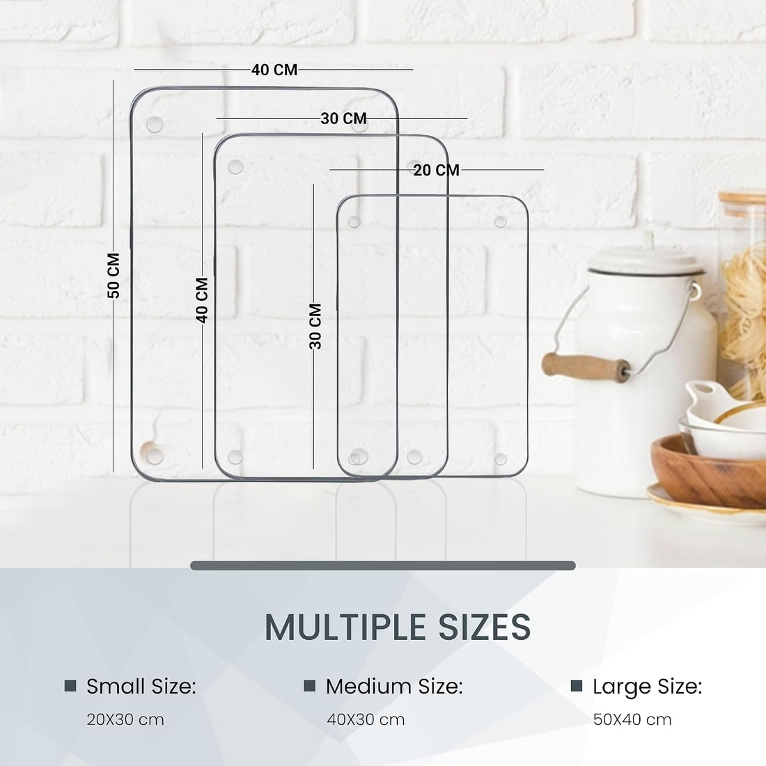Pagnanno glass board Design 17 - sizes