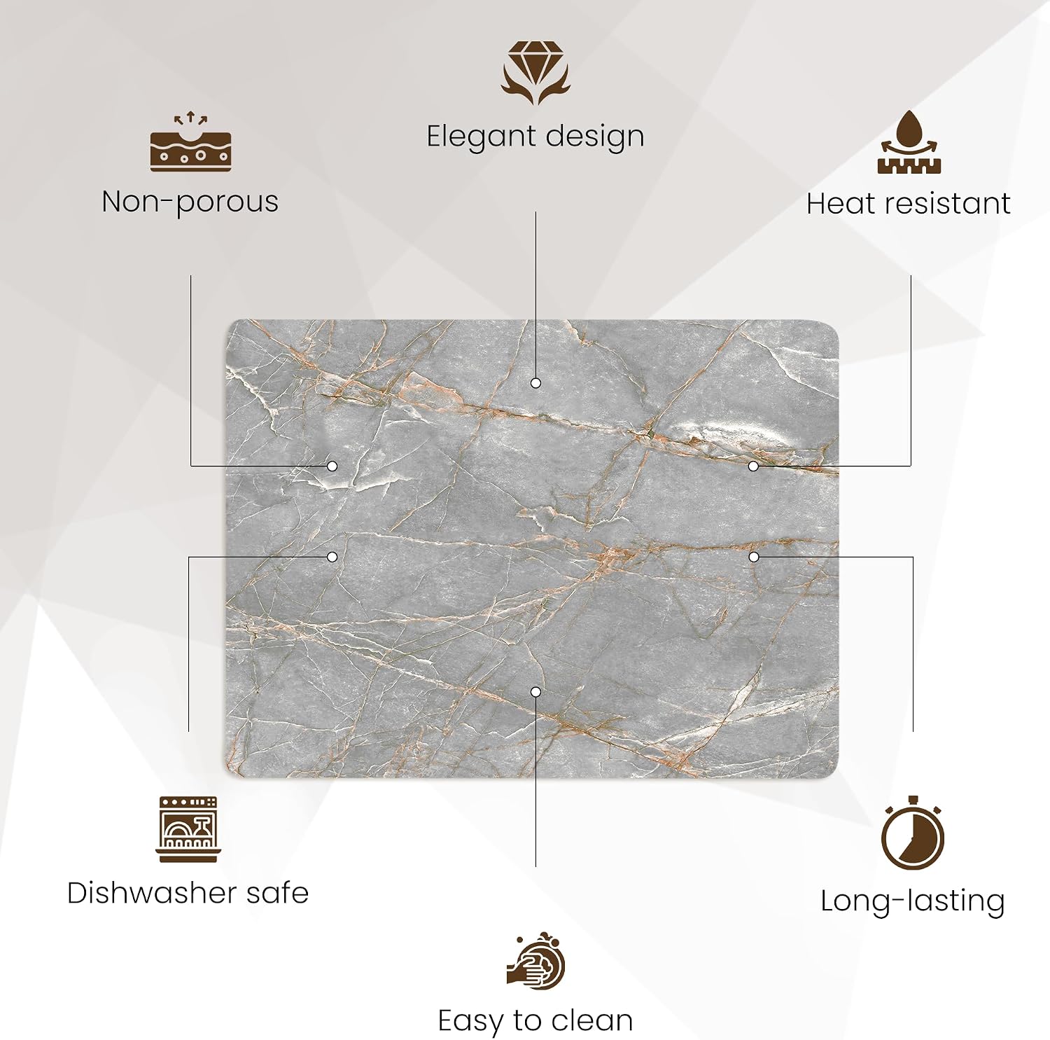 Pagnanno glass board Design 13 in the kitchen
