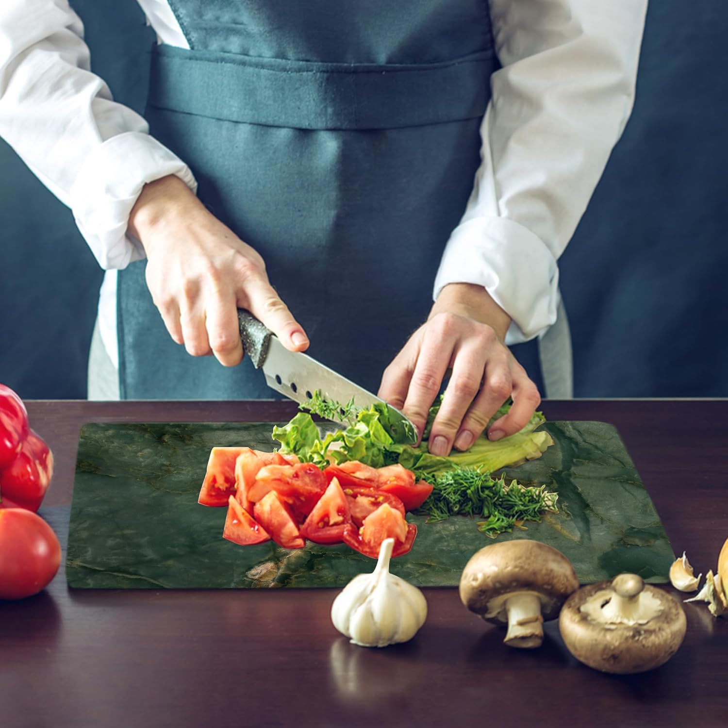 Kitchen Tempered Glass Cutting Board – 40 × 30 cm