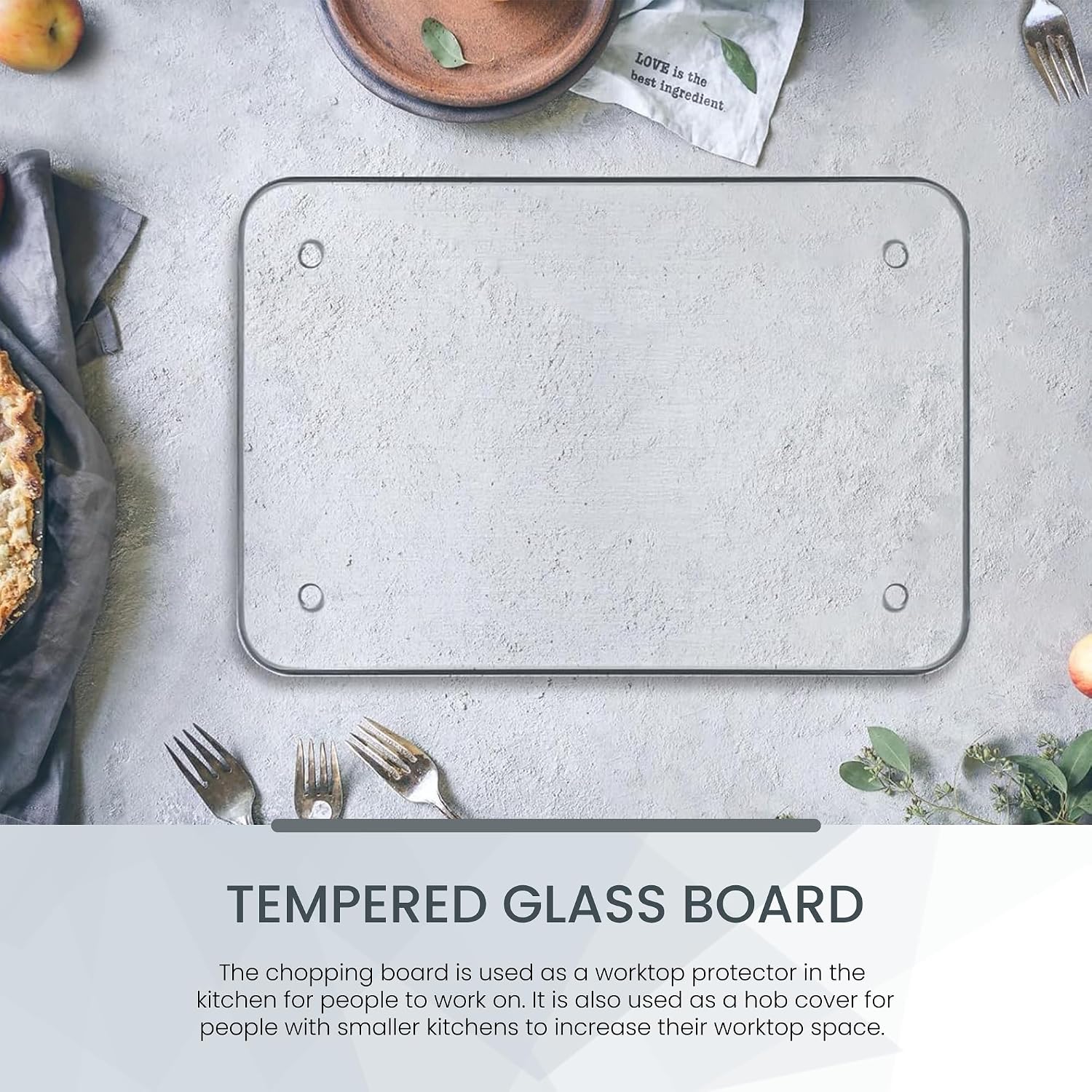 Pagnanno glass board Design 11 - heat resistant