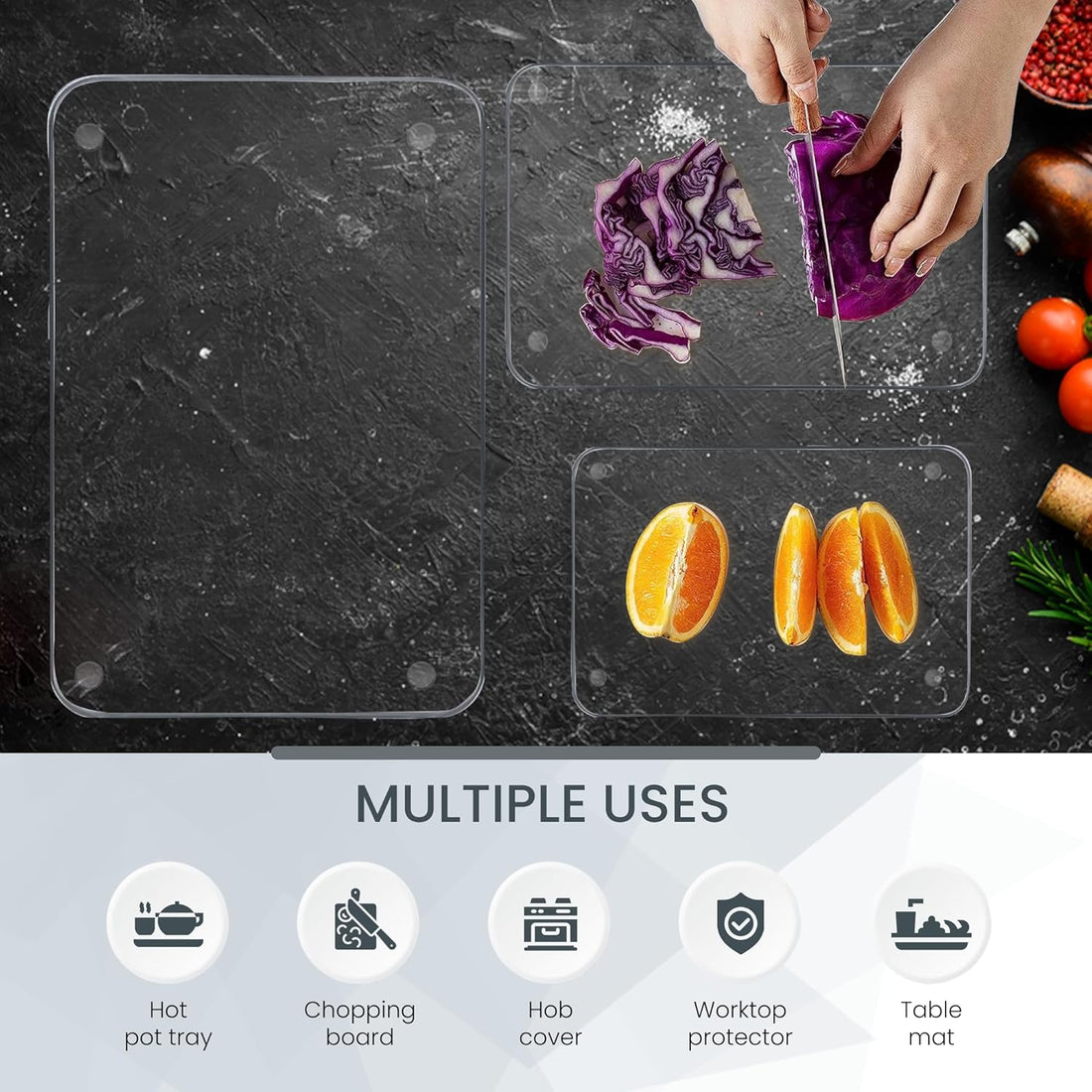 Pagnanno glass board Design 11 - sizes